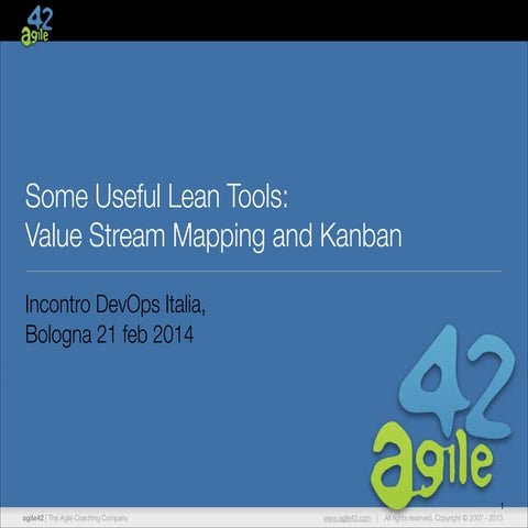 Useful Lean Tools: Value Stream Mapping and Kanban