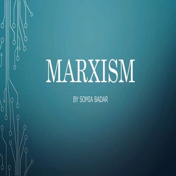 Marxism | PPTX