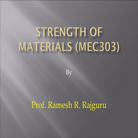 SOM_M3_Bending stress_