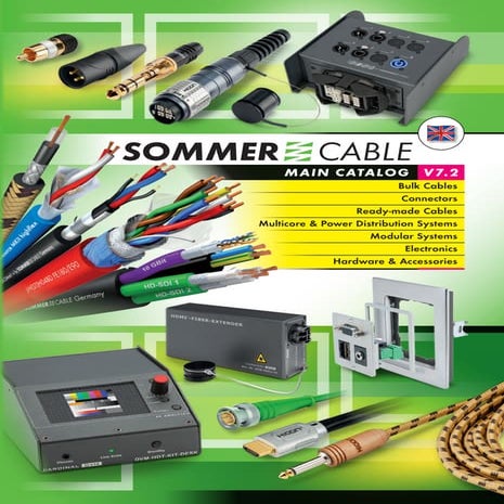 Sommer cable catalogue section 1