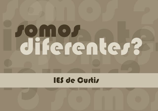 Somos diferentes