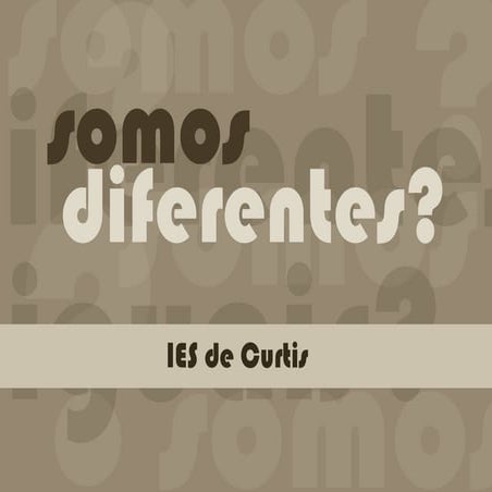 Somos diferentes