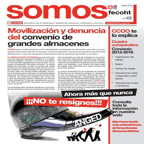 Somos especial convenio colectivo