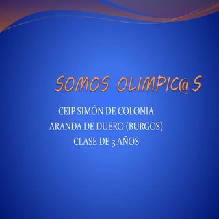 Somos olimpicos