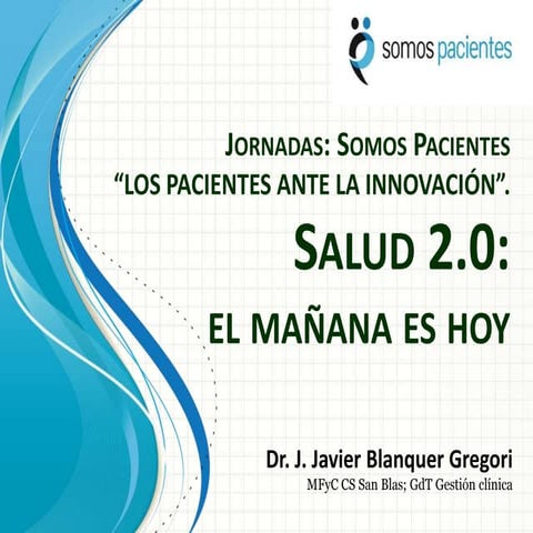 Somos Pacientes II Jornadas
