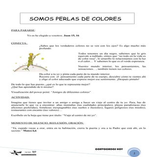 Somos perlas de colores