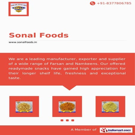 Sonal foods
