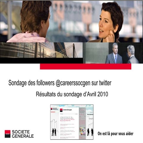 Sondage Followers @careerssocgen