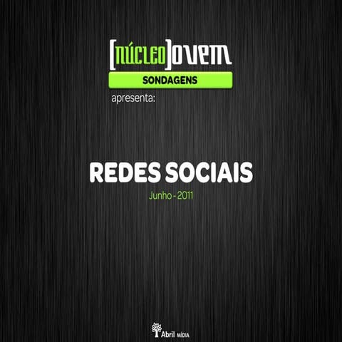 Sondagem njovem redessociais