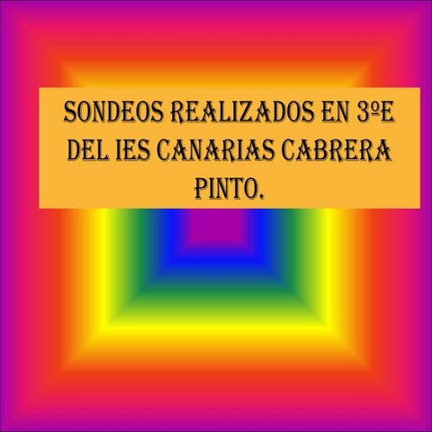 Sondeo de Alexandra González Borges