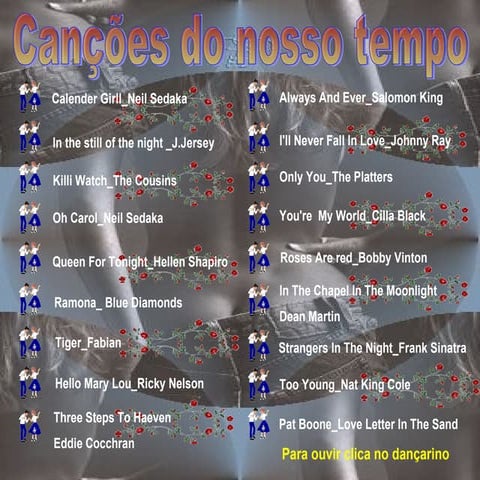 Canções do nosso tempo