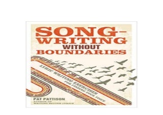 hardcover_$ library Songwriting Without Boundaries Lyric Writing Exercises for Finding Your Voice 'Full_Pages'