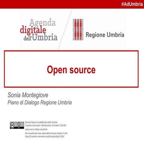 Open source #adumbria2015