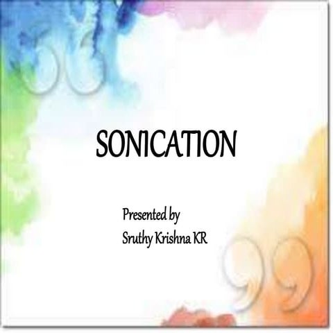 Sonication   