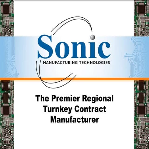 Sonic Manufacturing Technologies, Inc.