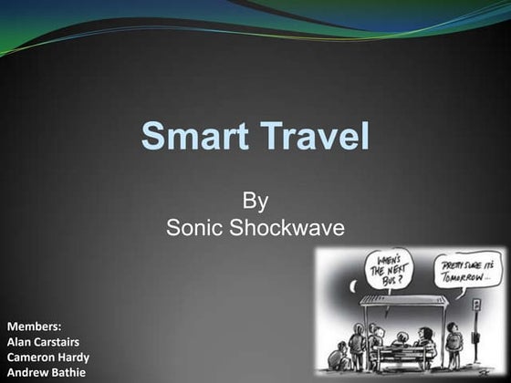 Sonic shockwave presentation