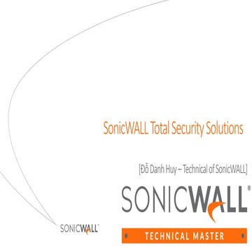 SonicWALL - Skytek - VnPro.pptx