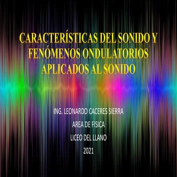 Sonido explicación,con tiempo