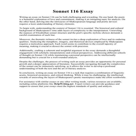 Sonnet 116 Essay.pdf