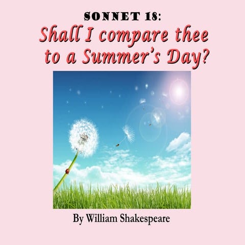 Sonnet 18 school contest (2014)