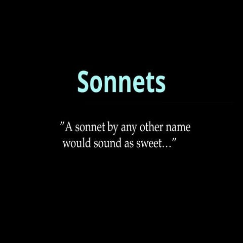 Sonnet Introduction.pptxshdjdkdbdjdjhdhh