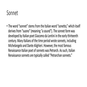 Sonnet & types- Meter & types with examples.pptx
