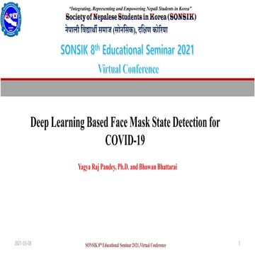 Sonsik seminar mask-detection_yagya