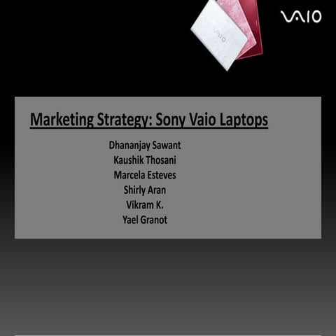 Sony marketing strategy_v9