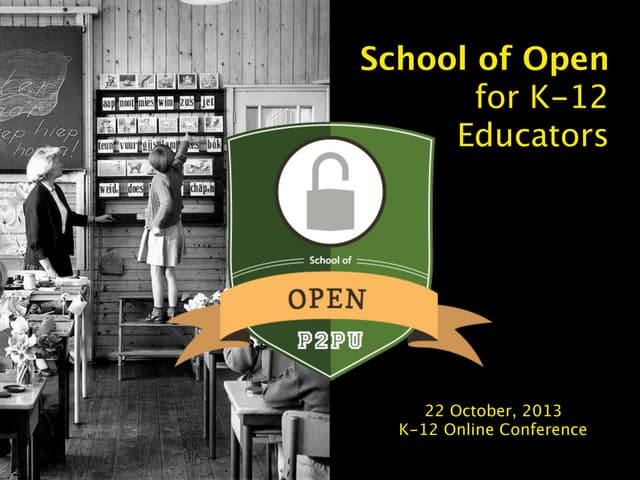 School of Open for K-12 Educators