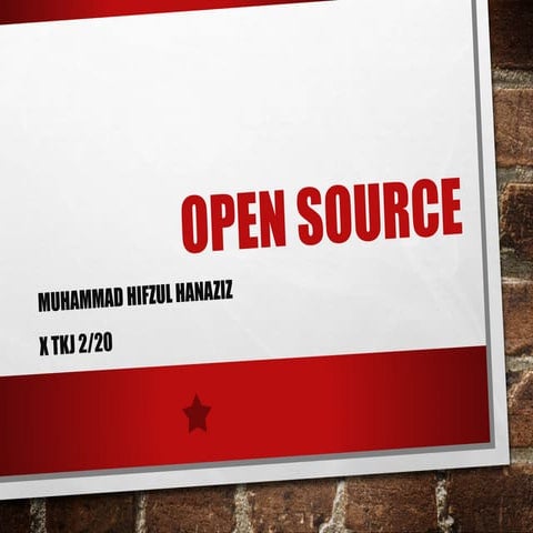 SISTEM OPERASI OPEN SOURCE & CLOSE SOURCE