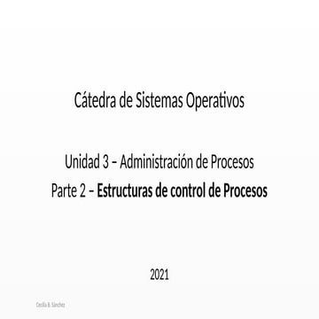 Bloque de control de procesos | PPT