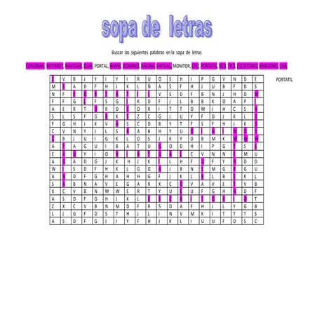 Sopa de letras Biodiversidad | PDF