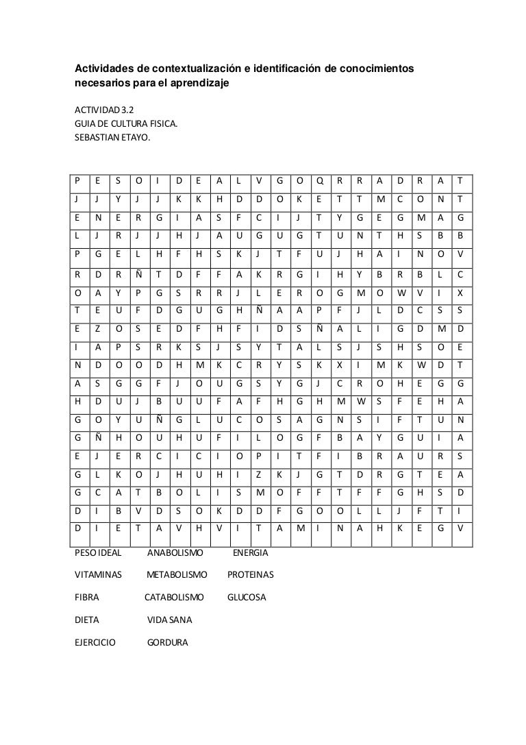 Sopa de letras fisica. Sopa de letras fisica.