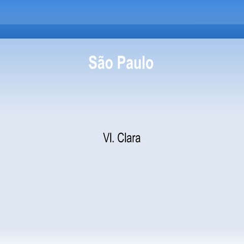 Minha comunidade: São paulo