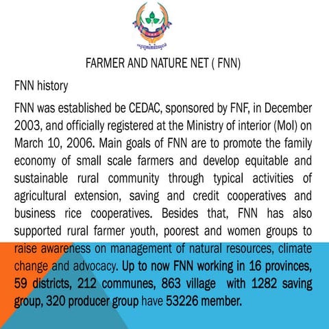 Agroecology for farmers in irrigated areas - SRI