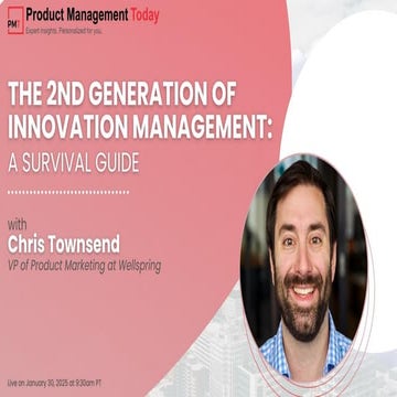 The 2nd Generation of Innovation Management: A Survival Guide