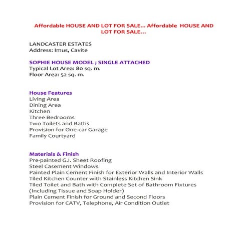 Sample qto credible estimating | PDF