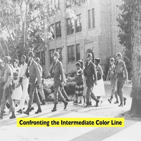 Confronting The Intermediate Color Line