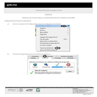 Manual para configuración módulo DA...