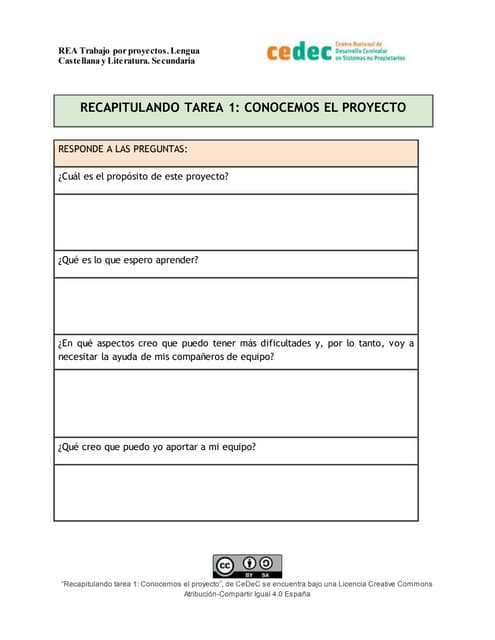 Plantilla Diario de aprendizaje "Co...