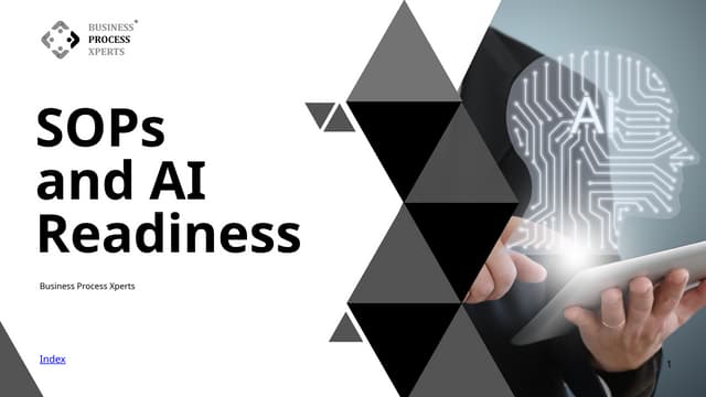 SOPs and AI Readiness: Building the Future of Smart Enterprises
