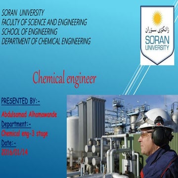Chemical Engineer