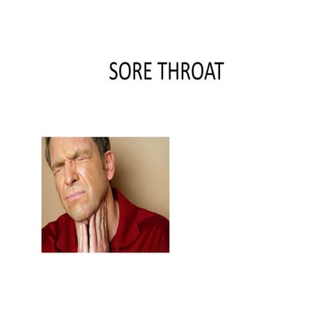 Sore throat