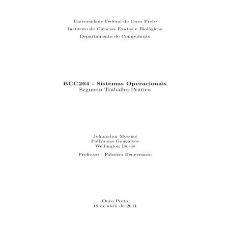 Análise de Disco, I/O e Processamento