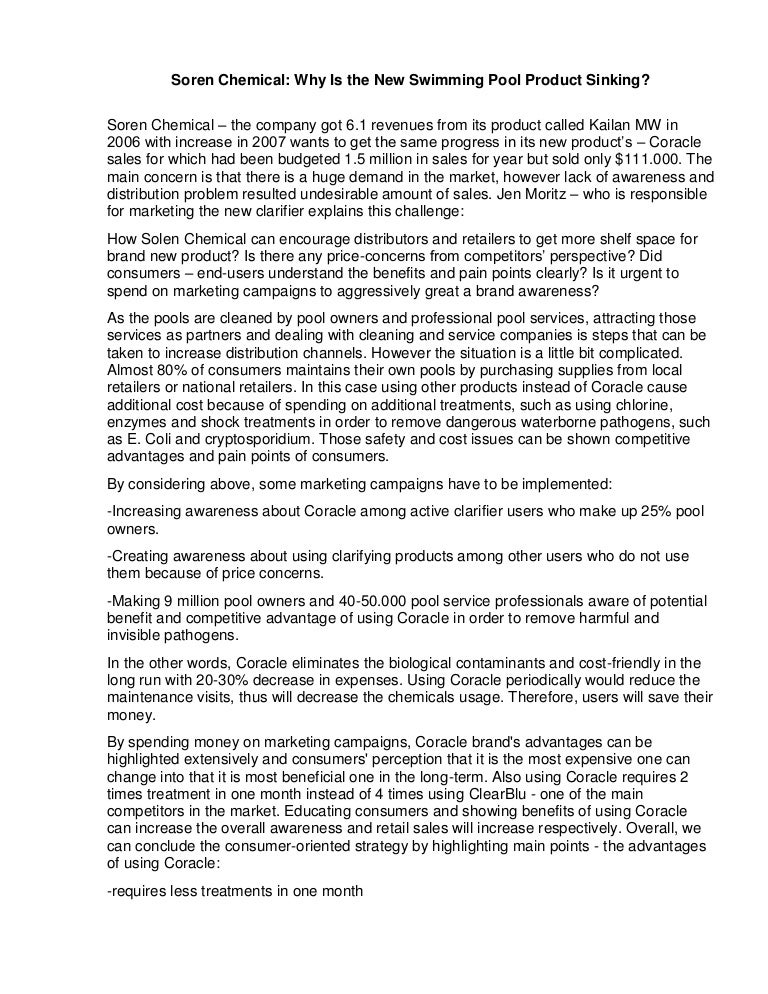 Soren chemical: why is the new swimming pool image