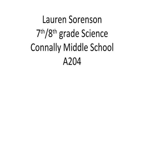 Sorenson Info 