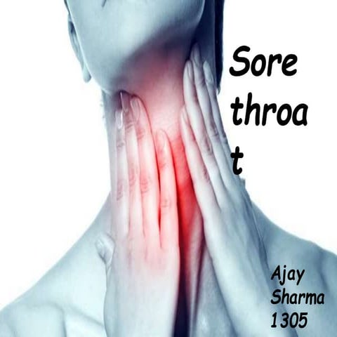 Sore throat