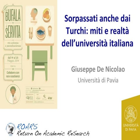 Sorpassati anche dai Turchi? Miti e realtà dell'università italiana