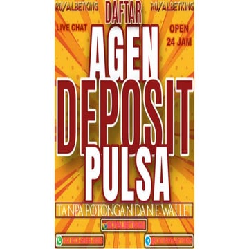 AGEN ROYALBETKING DEPOSIT PULSA TANPA POTONGAN TERPERCAYA 2024 | PPT