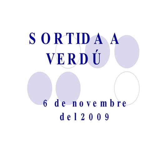 Sortida a verdú.ppt 2
